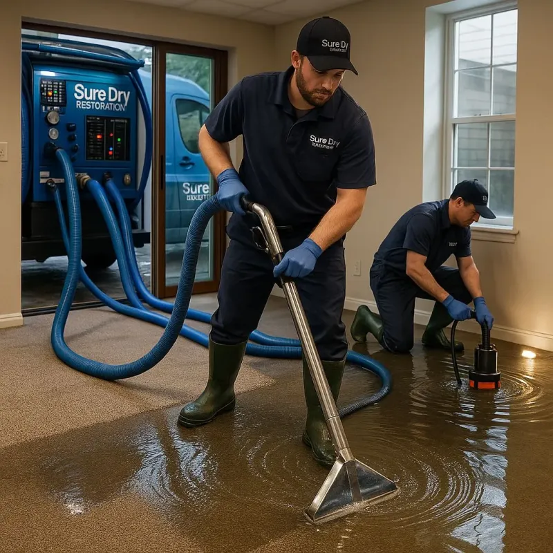 Water Extraction and Removal process in Center Point, IA
